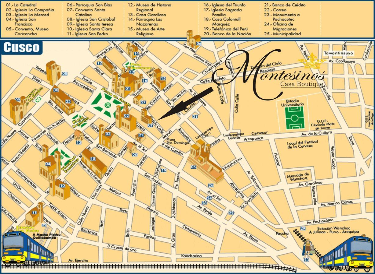 库斯科Casa Montesinos Boutique住宿加早餐旅馆 外观 照片